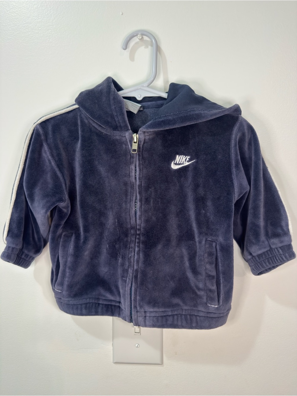 Navy Nike Velvour Infant Jacket